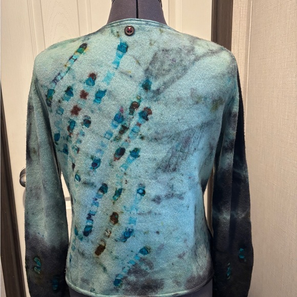Galadriel Mattei 100% Reclaimed Cashmere Sweater Sz Small - Picture 8 of 10